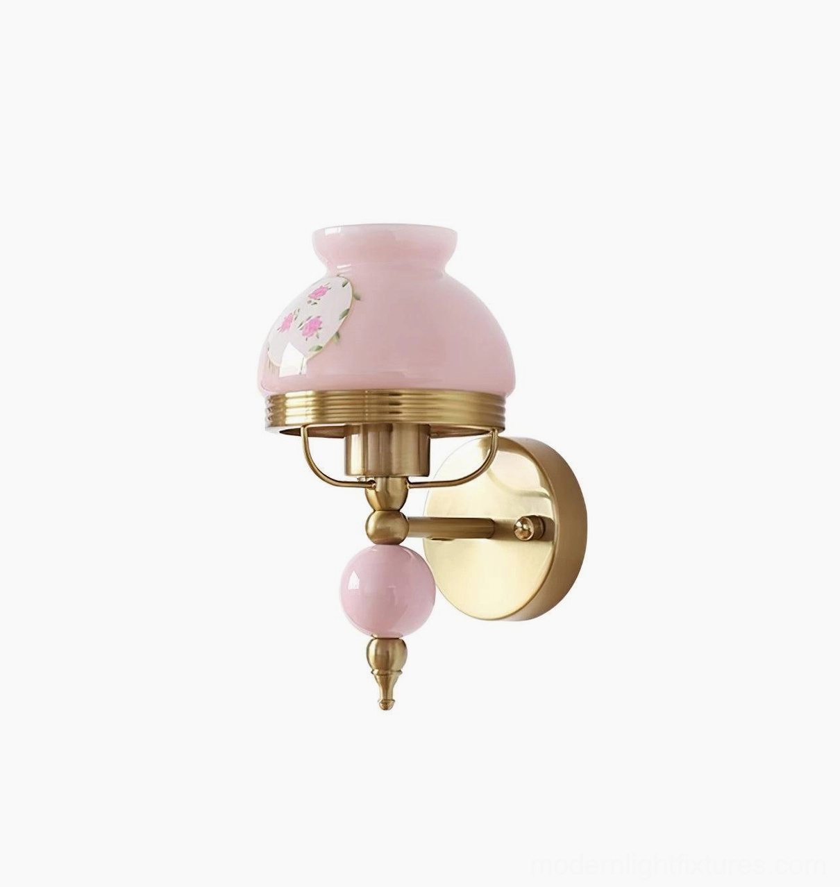 Retro wall sconce in living room setting, providing warm ambient lighting with frosted glass