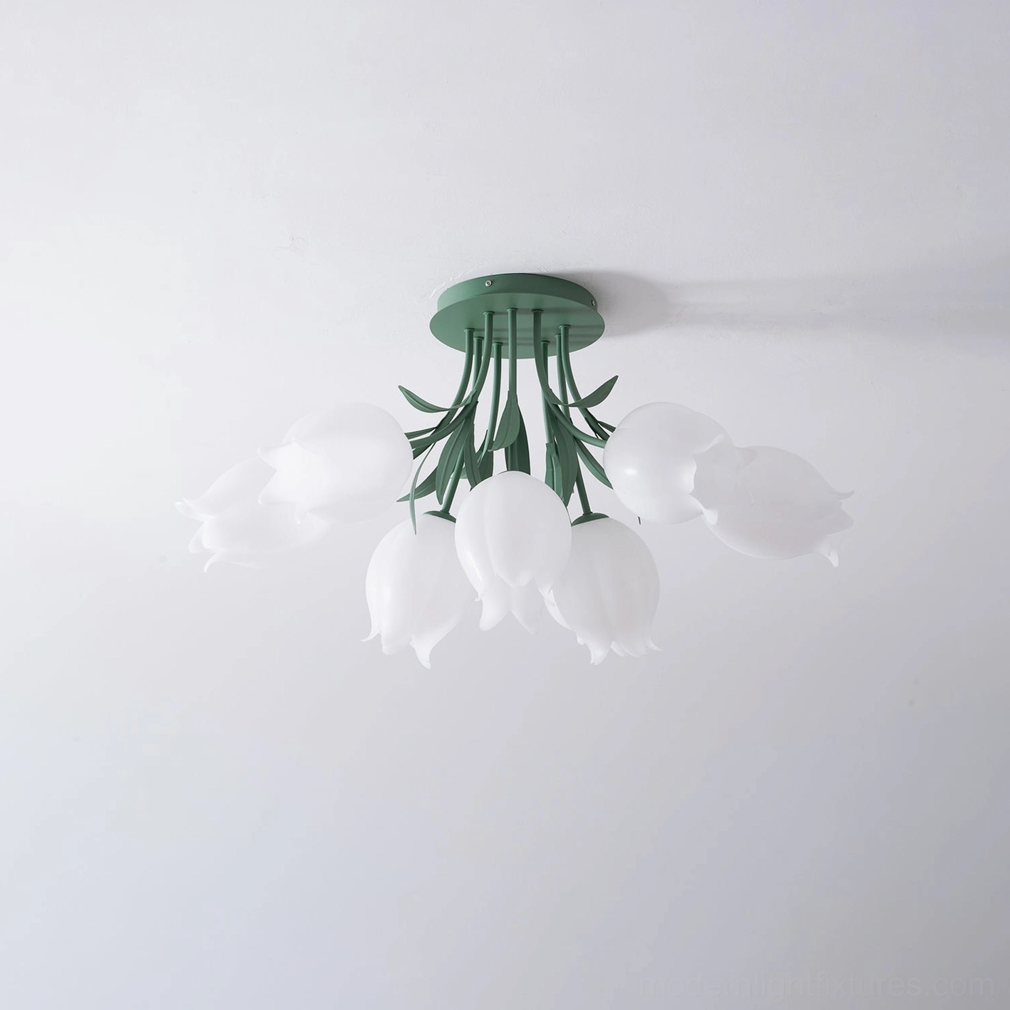 Ricko modern ceiling light fixture in contemporary home - integrated interior design application