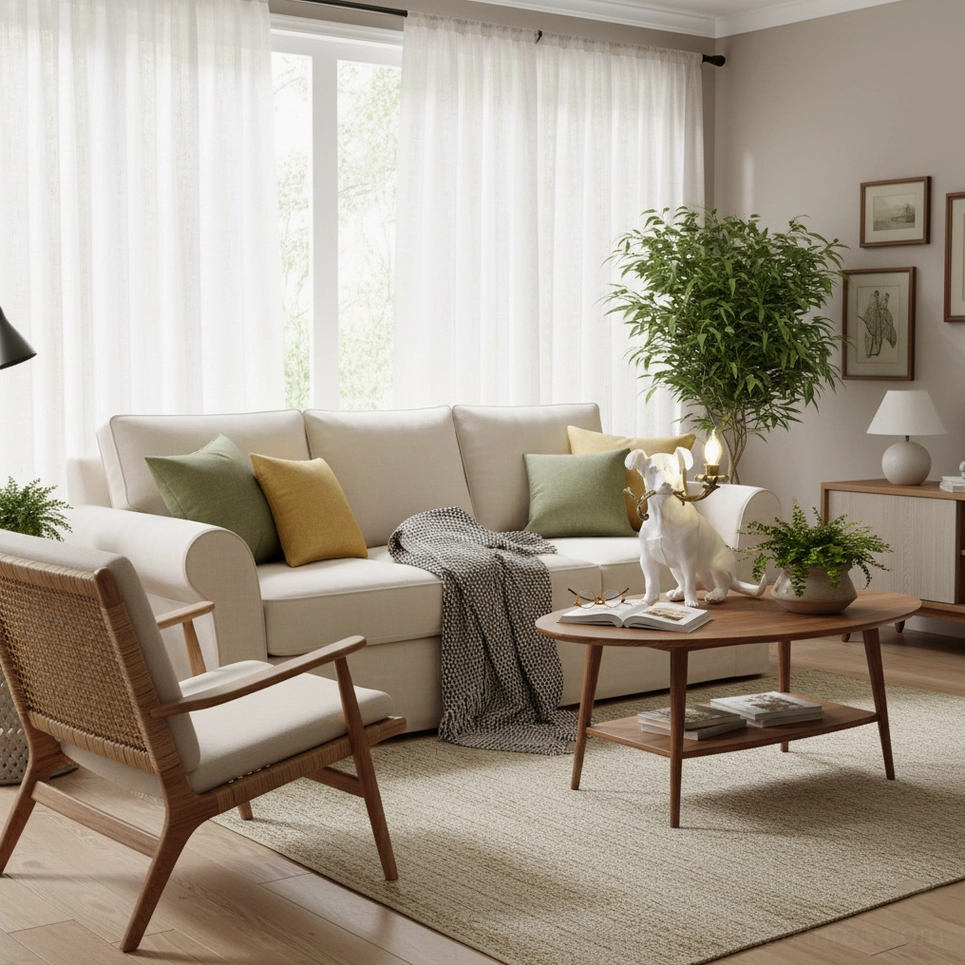 Rio dog table lamp product display, modern decorative dog-shaped light fixture studio photography white background