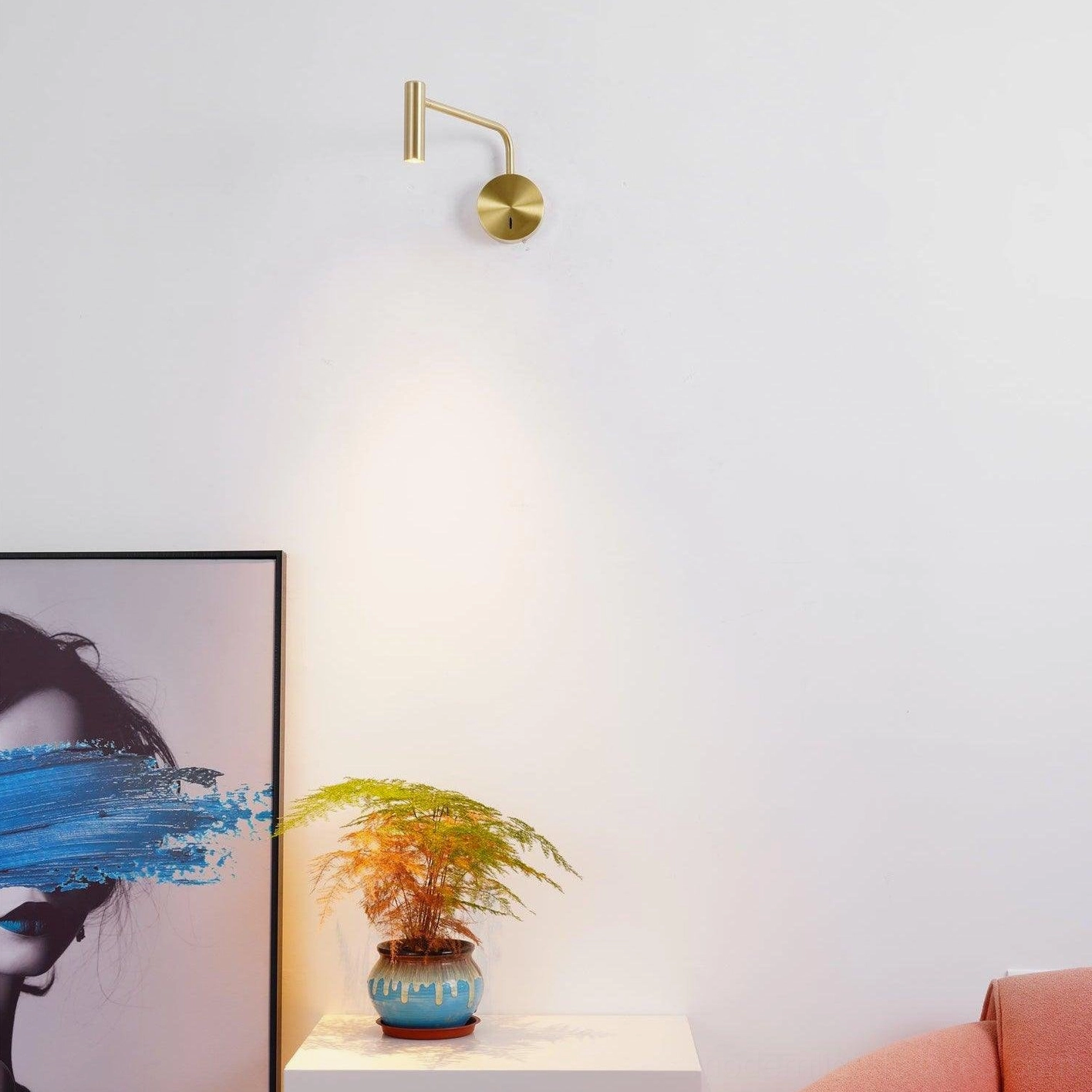 Rizo plug-in reading lamp paired configuration two lamps bedside both sides