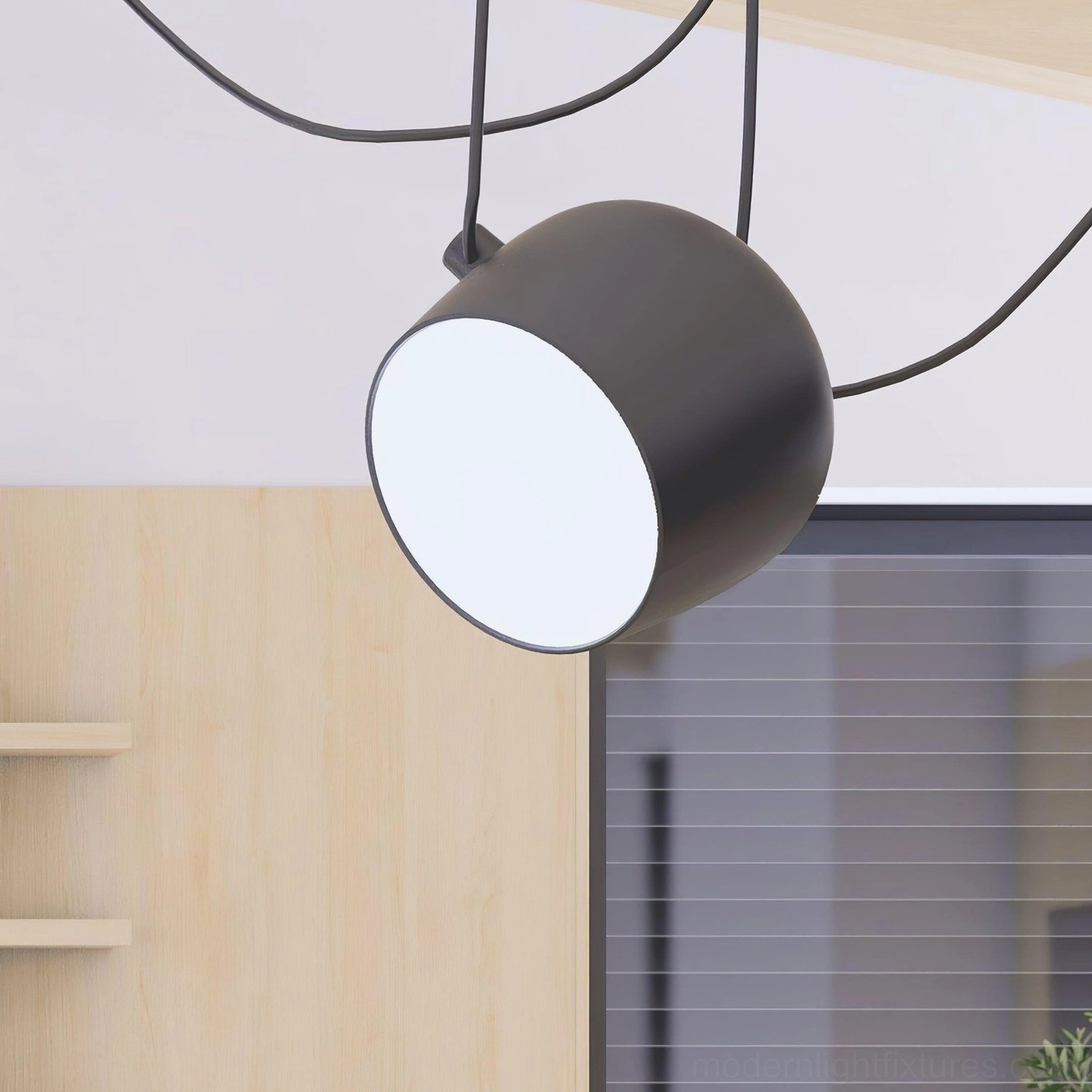Ronan cylindrical pendant light minimalist modern architecture lighting