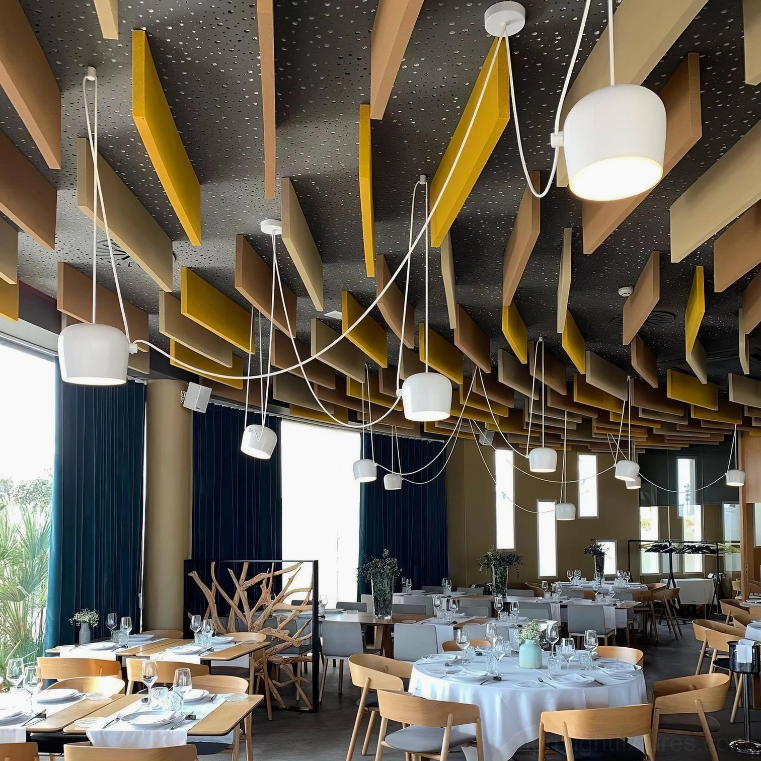 Ronan multi-head pendant light cluster modern Scandinavian interior design