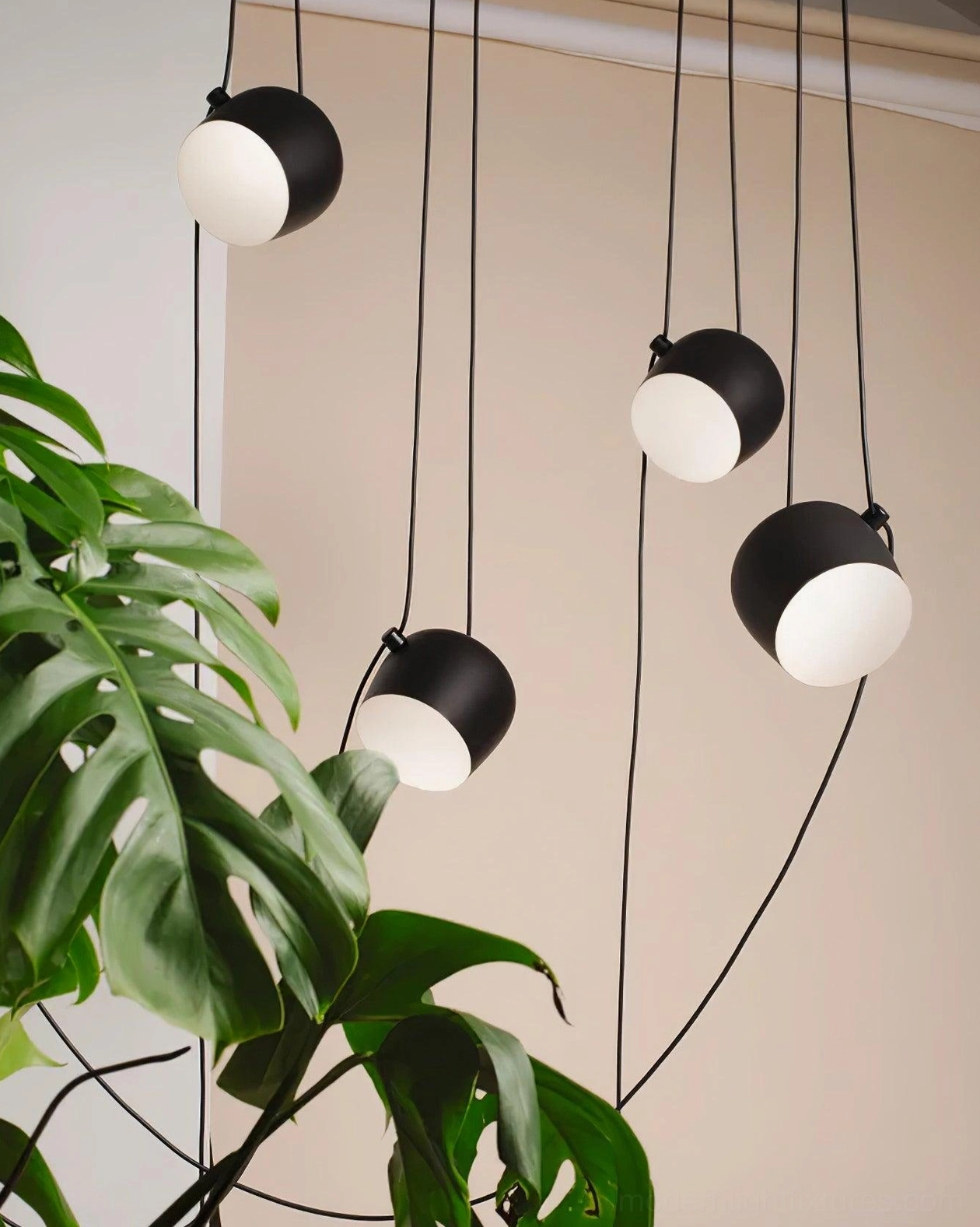 Ronan multi-head pendant light minimalist kitchen island lighting