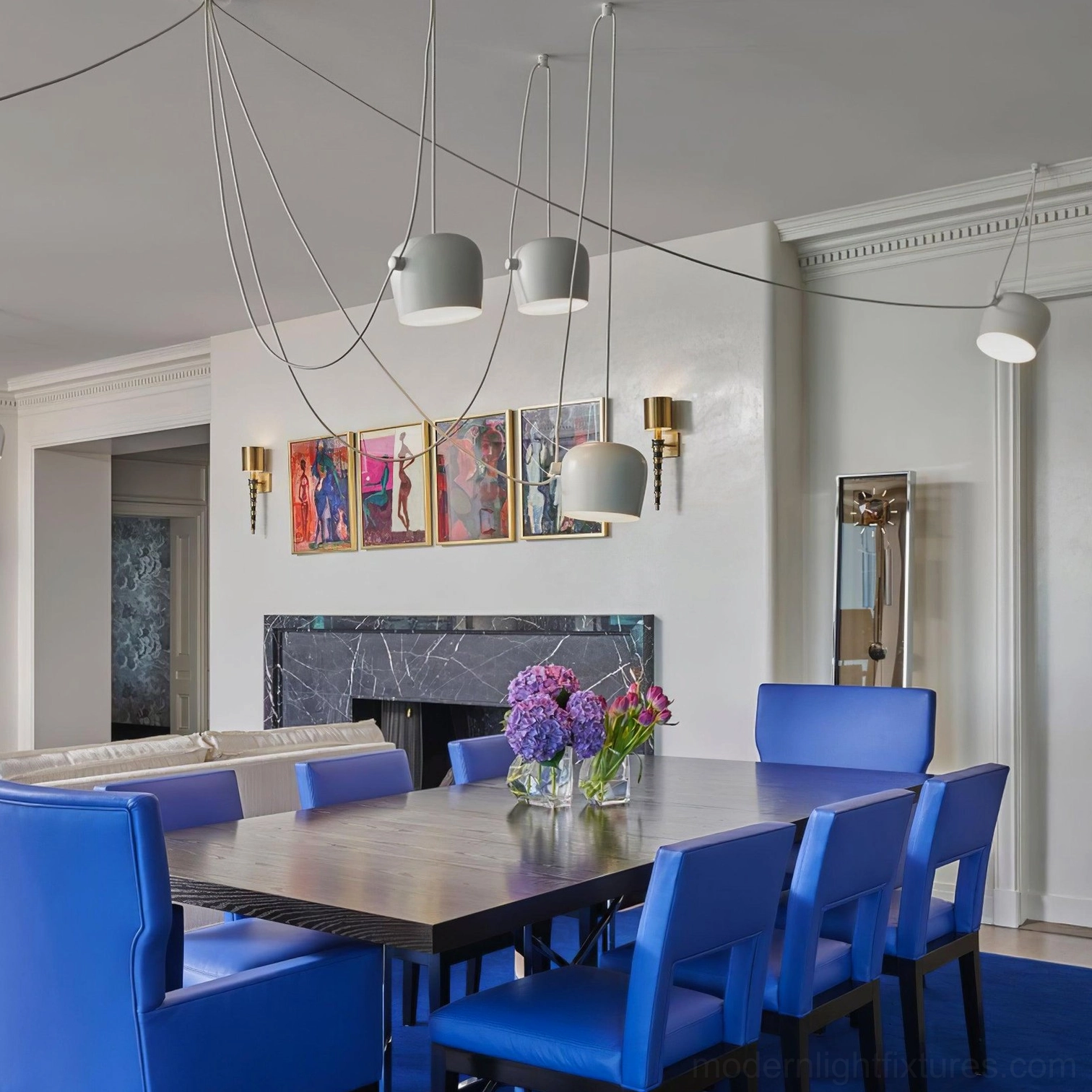 Ronan pendant light hardwired professional installation integration