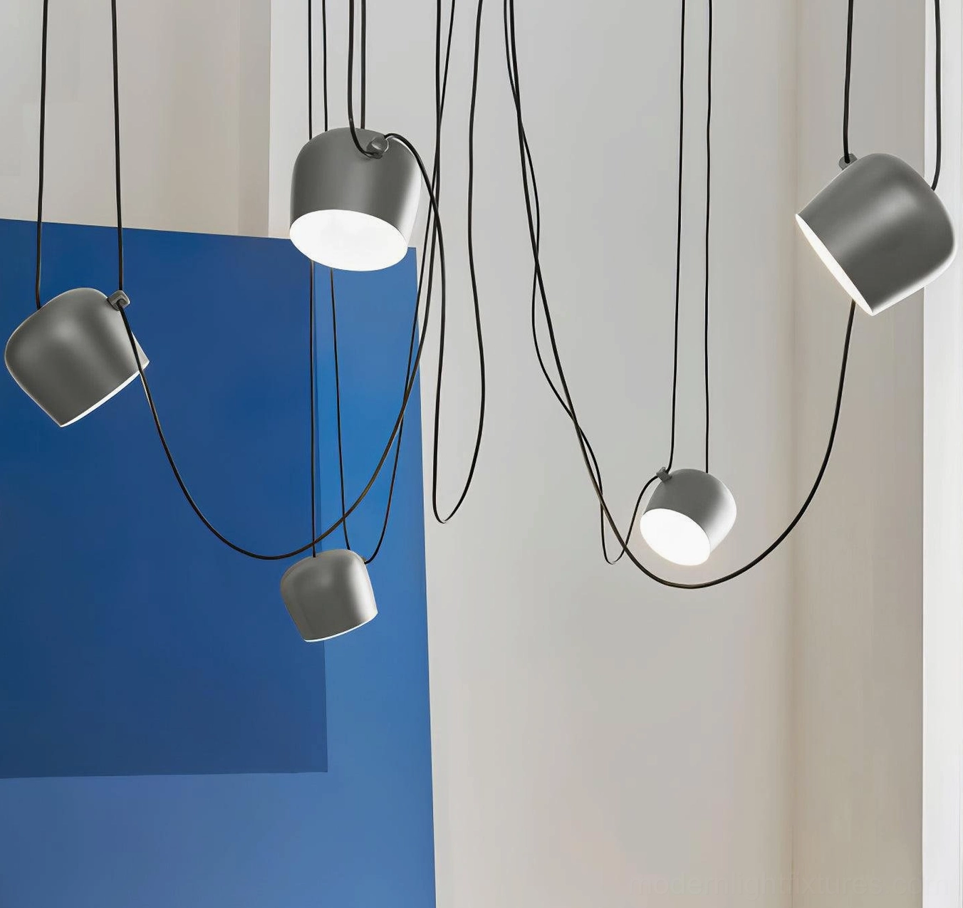 Ronan pendant light industrial aesthetic exposed wiring design