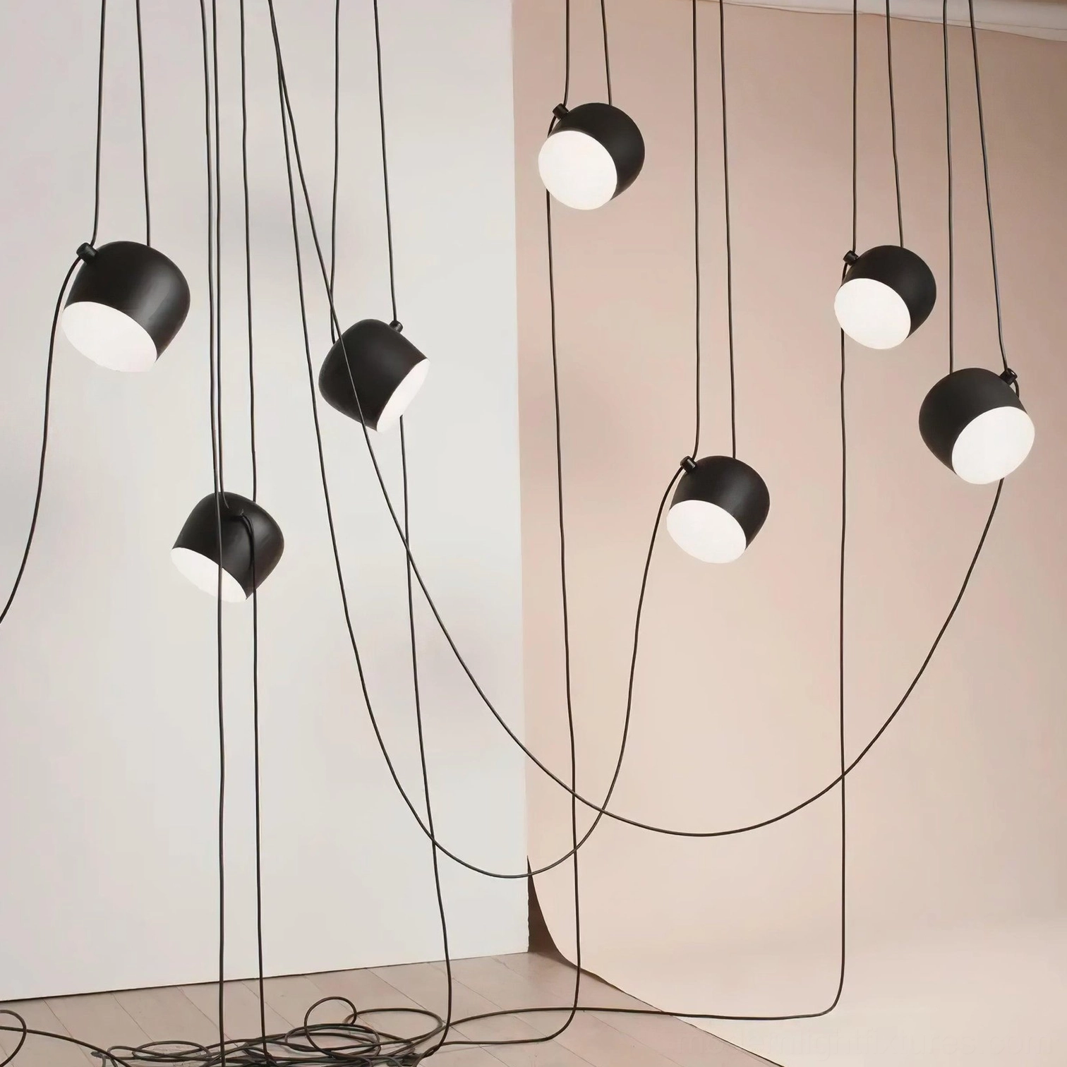 Ronan pendant fixture Scandinavian design aesthetic contemporary home