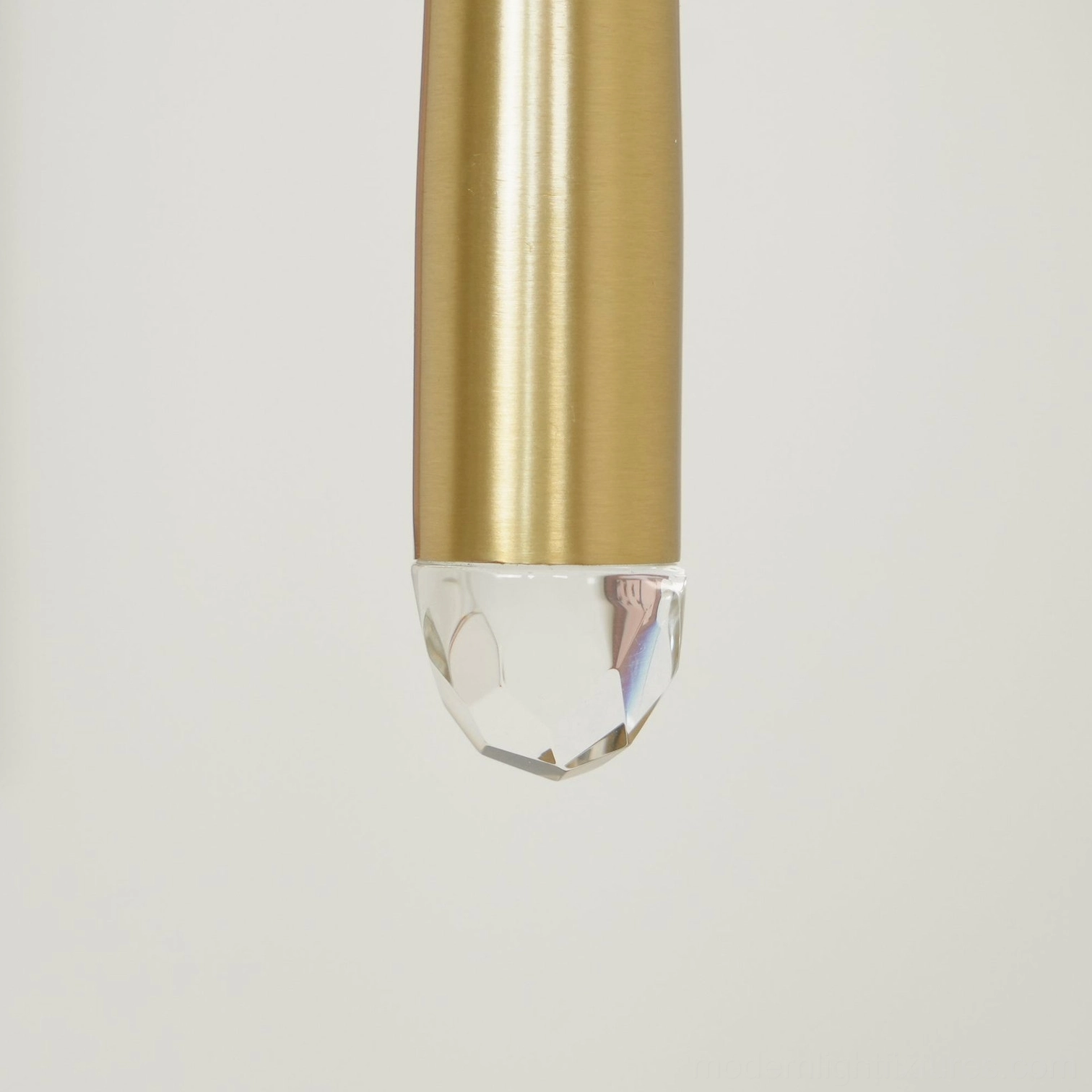 Round cluster pendant light with crystal shade modern design