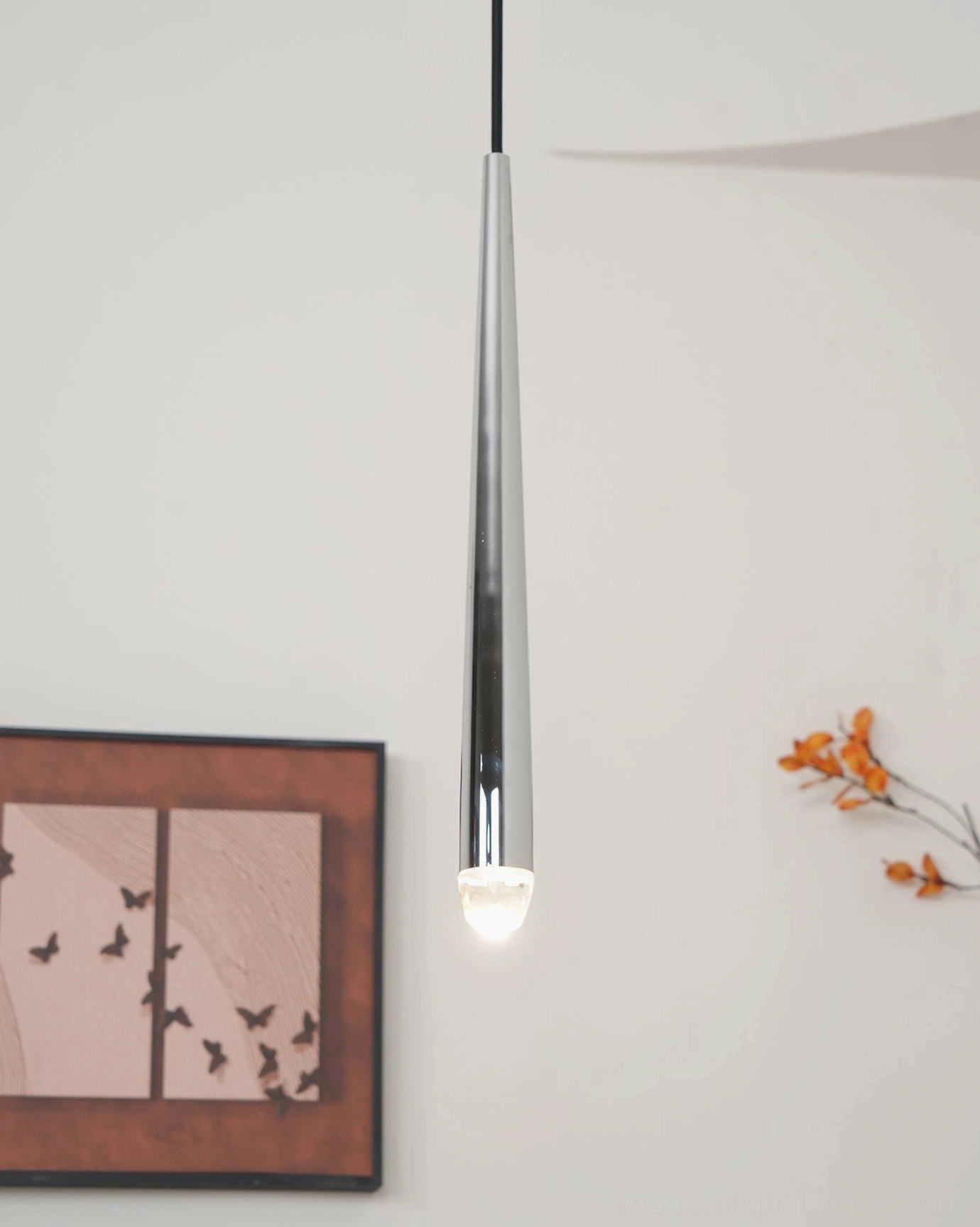 Round cluster pendant light mid-century modern aesthetic