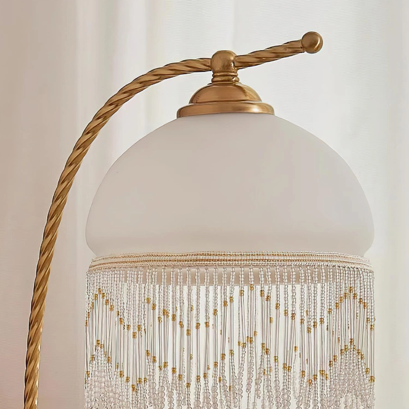 Roussillon Tassel Table Lamp mid-century modern vintage table lamp with E26 E27 socket compatibility