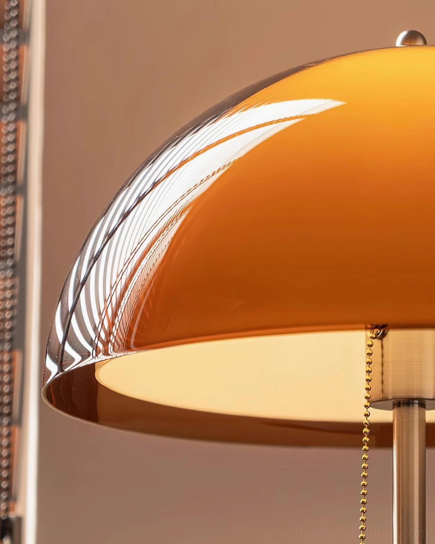 Rustina floor lamp in bedroom corner accent lighting creating warm intimate atmosphere for evening relaxation