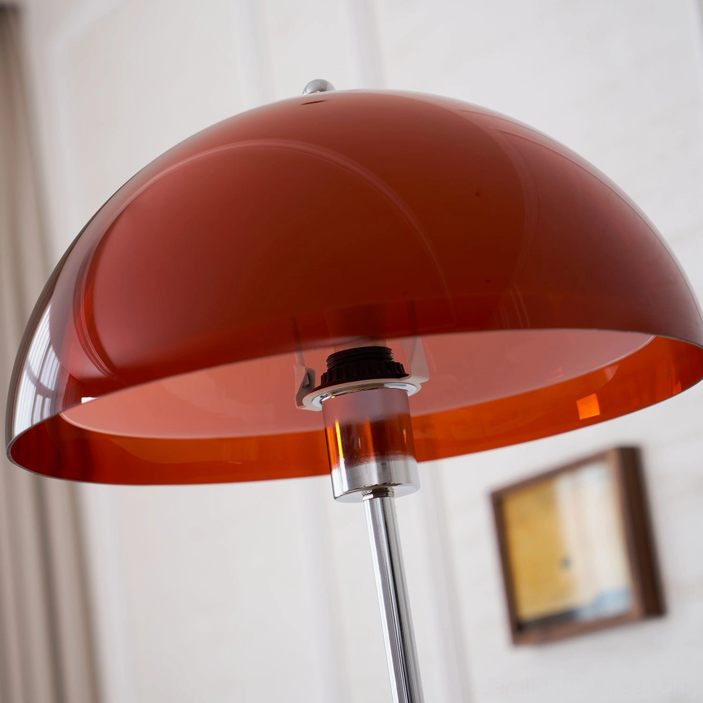 Rustina floor lamp minimalist modern interior compatibility showing versatile styling with contemporary furniture