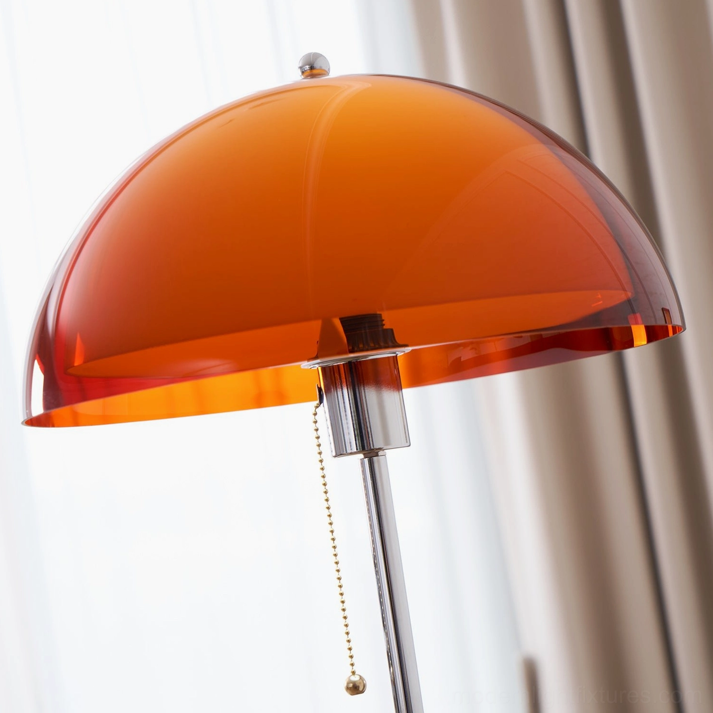 Rustina floor lamp scandinavian design pairing showing compatibility with light woods and nordic aesthetic