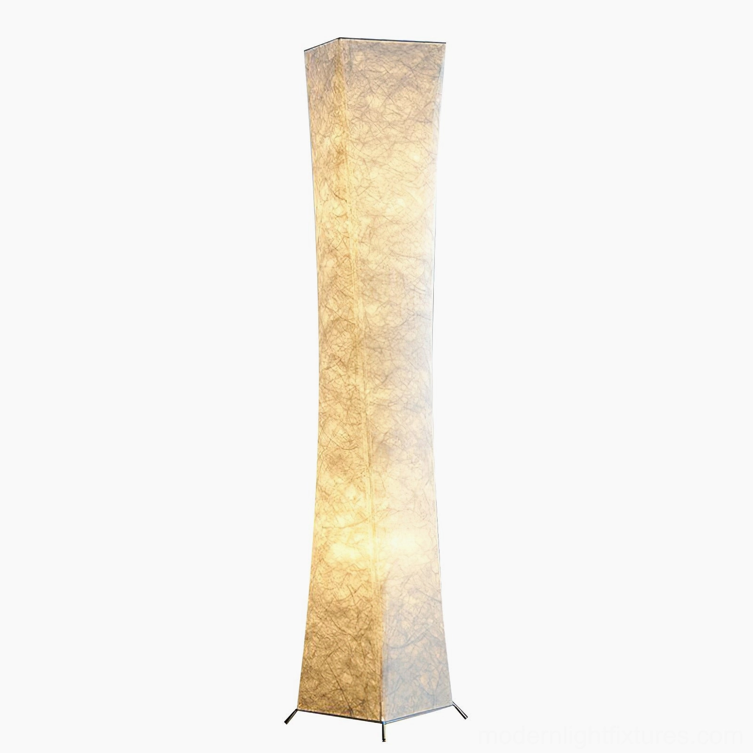 Saura minimalist floor lamp detail showing premium material construction and elegant cylindrical form