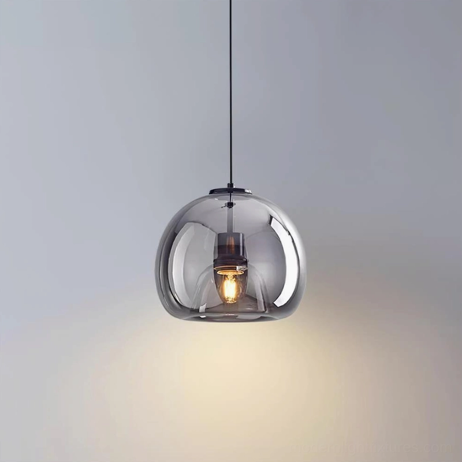 Sedona pendant light showing metal canopy and mounting hardware details
