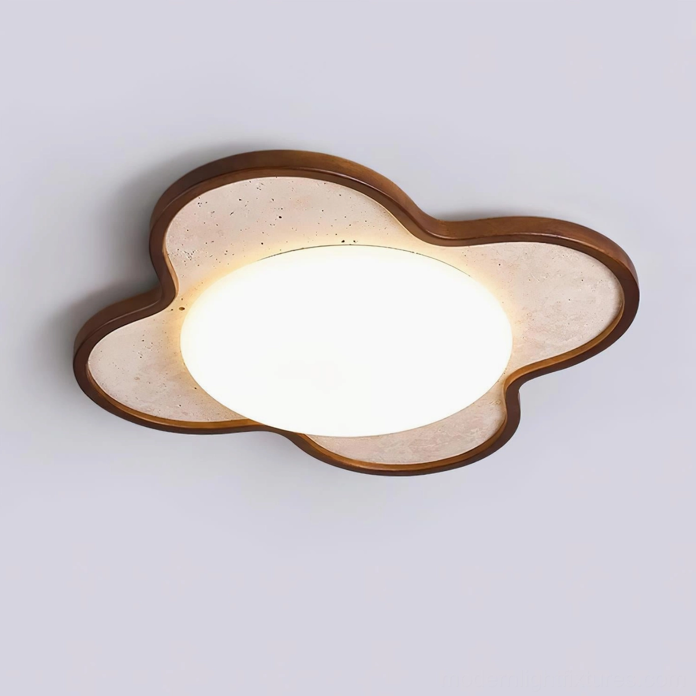 Seraphis Model C and D ceiling light fixtures dimensional comparison
