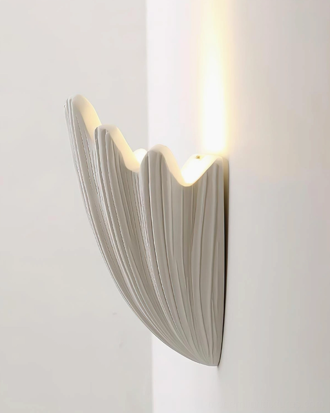 Shellora wall sconce covered outdoor patio damp-rated lighting