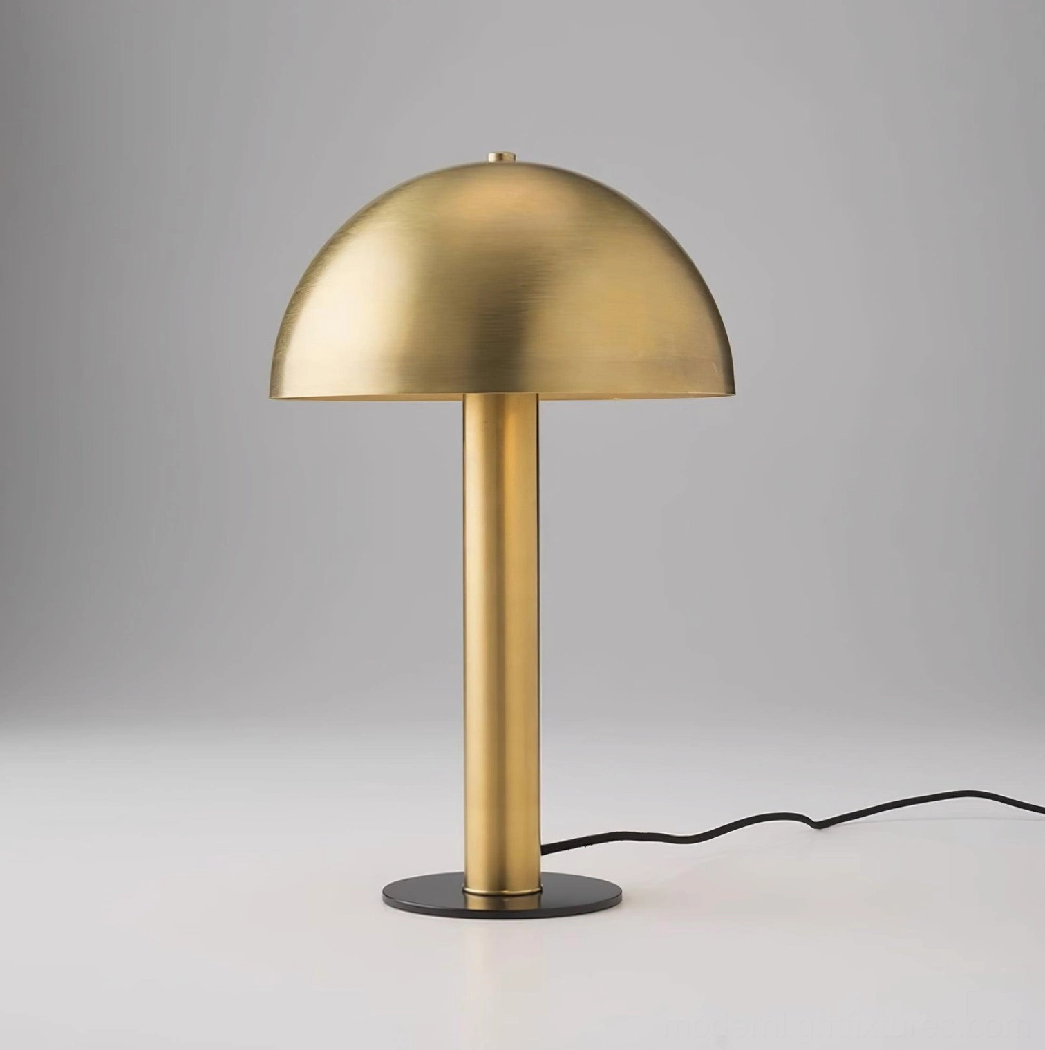 Sidnie mushroom table lamp energy efficient LED compatible warm cool lighting