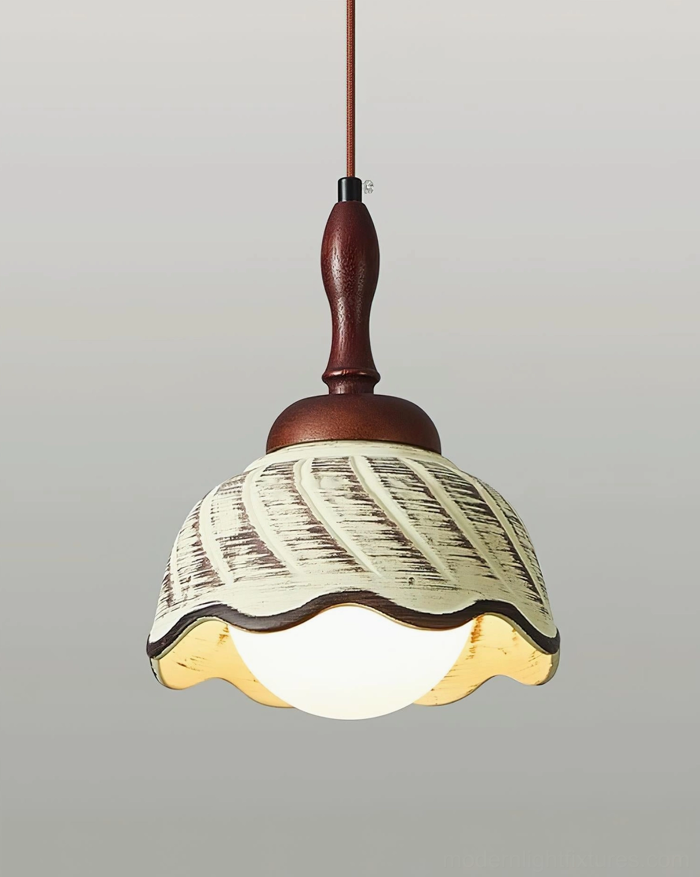 Sienna pendant light installation example - living room ambient lighting setup