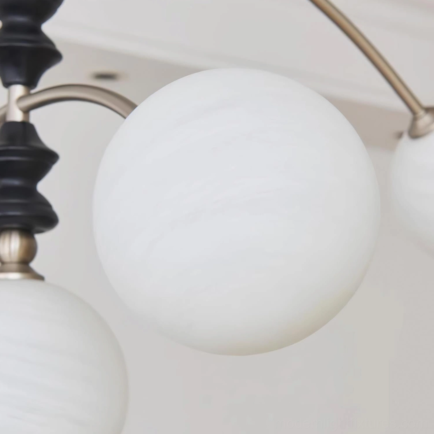 Sloane arc chandelier style comparison multiple color finish options available