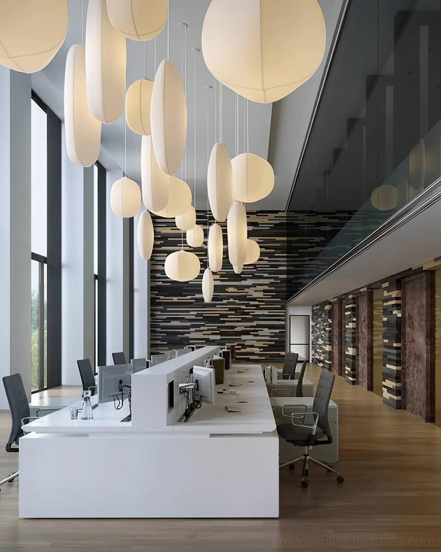 Solaria pendant light IP20 rated indoor use soft ambient glow fixture
