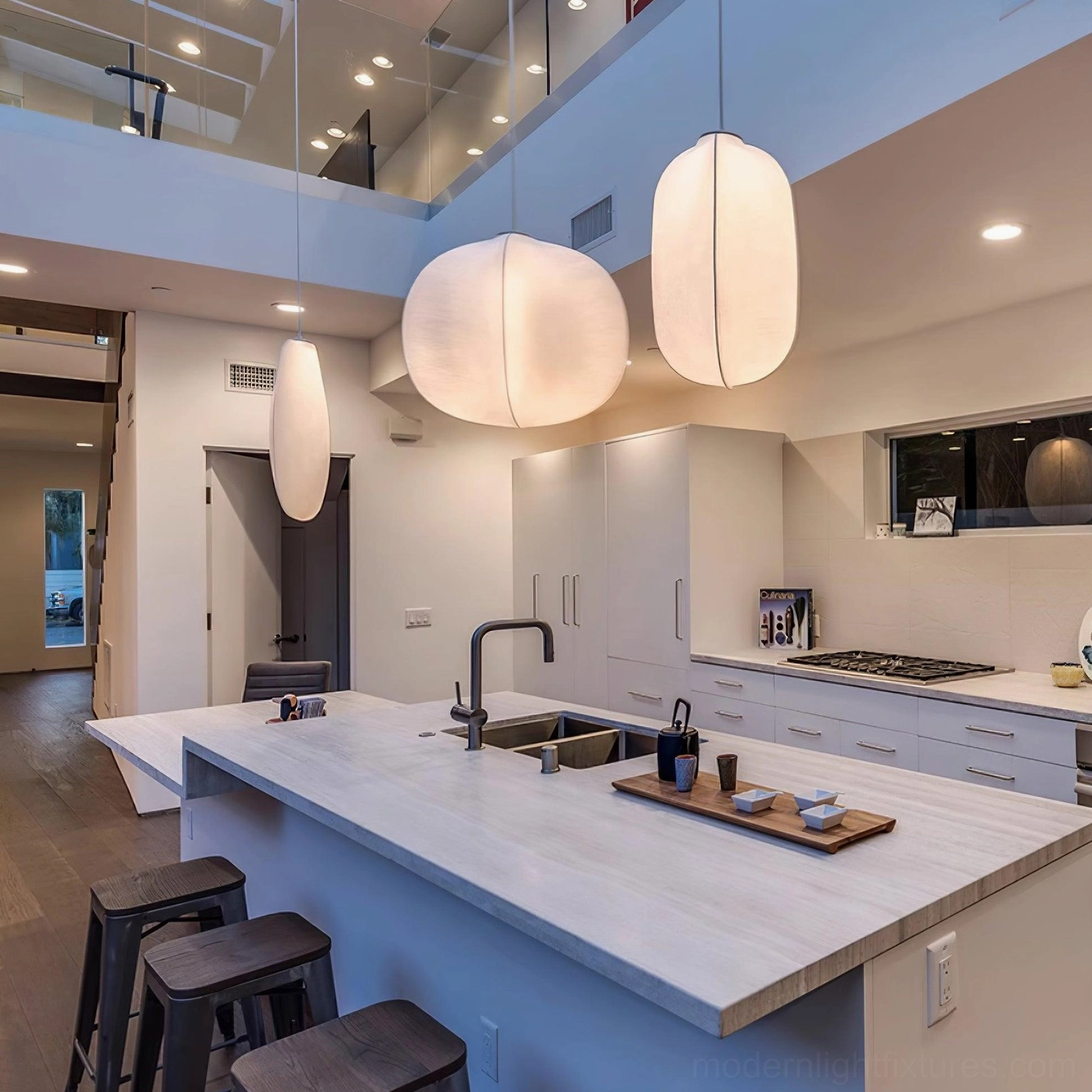 Solaria pendant light metal frame durable lightweight construction longevity