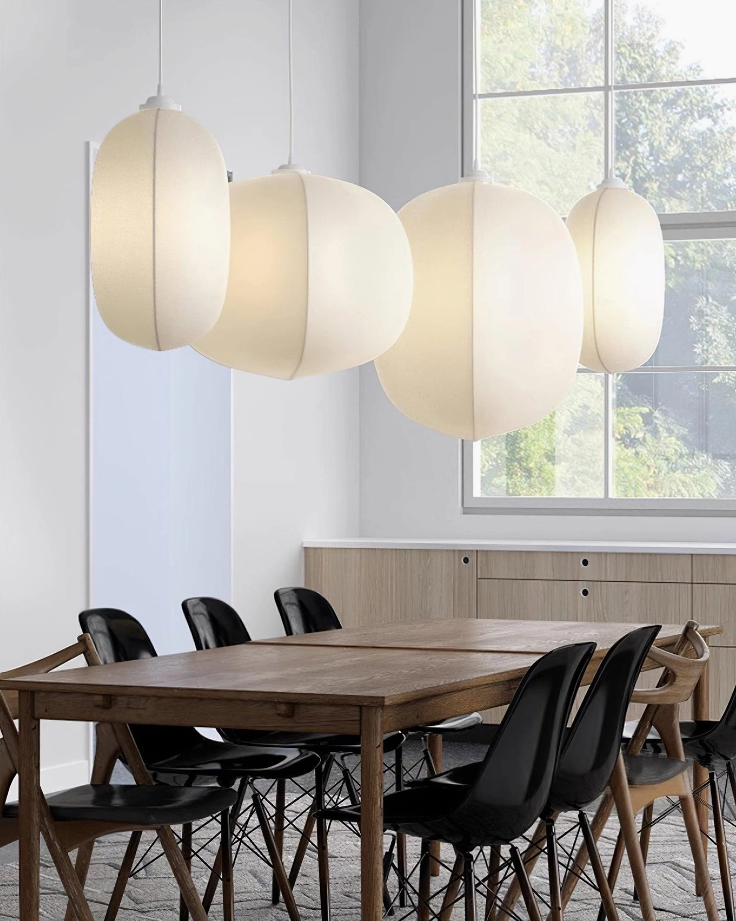 Solaria pendant light premium polymer shade matte finish quality craftsmanship