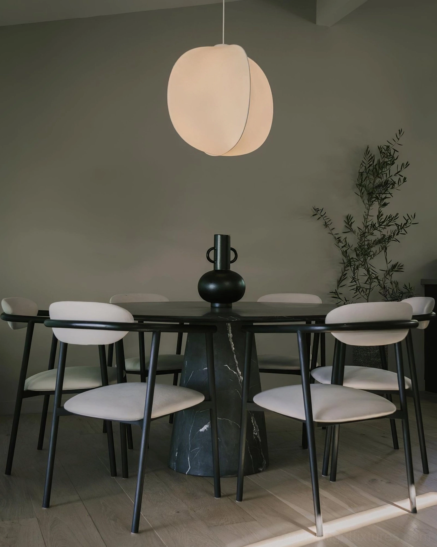 Solaria wabi-sabi pendant light Japanese aesthetic impermanence beauty