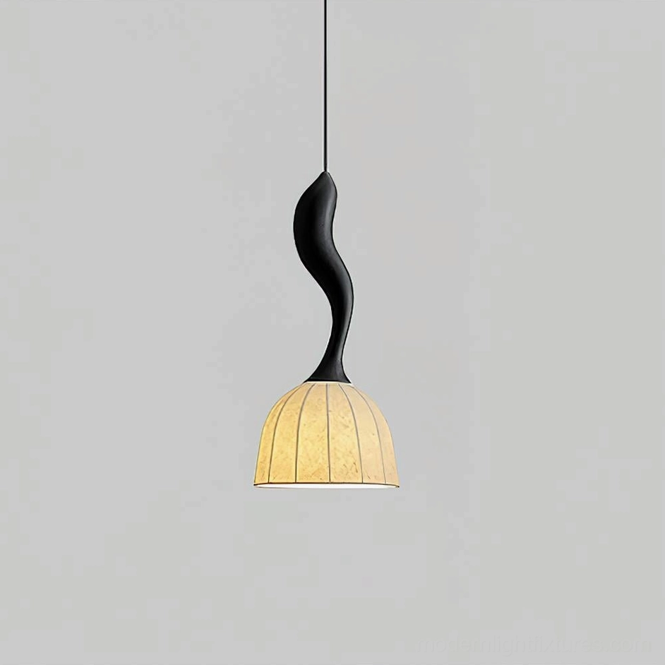 Solia 2-head pendant light black finish, contemporary double lamp setup