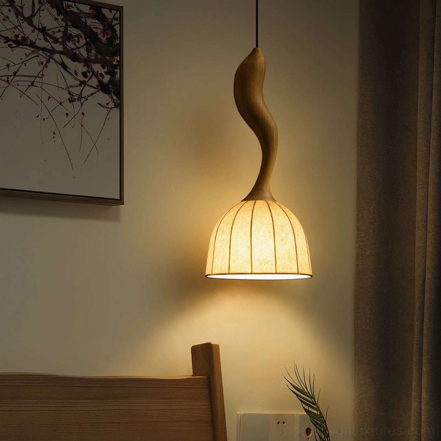 Solia pendant lamp dimmer compatible installation, home lighting ambiance control