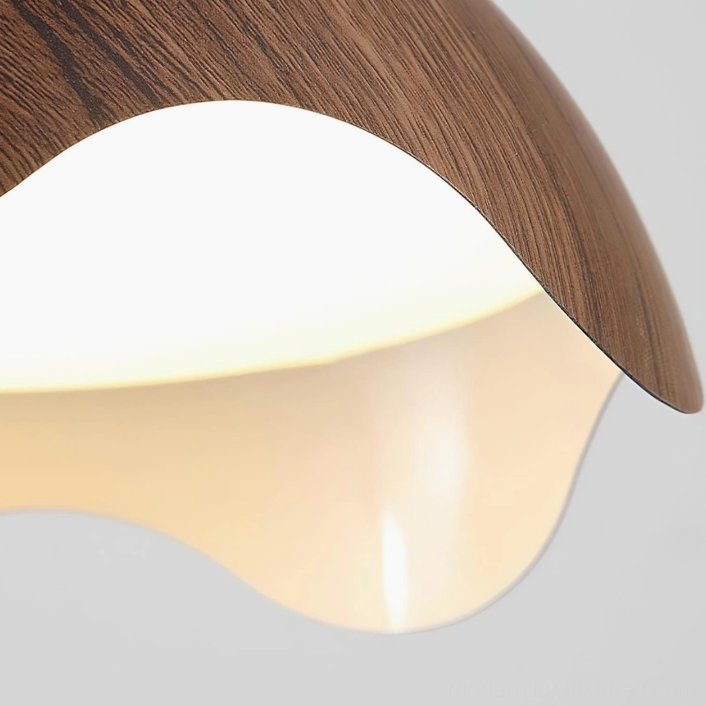 Somira pendant light fixture multiple view angles showing geometric shade form and travertine sphere proportion detail
