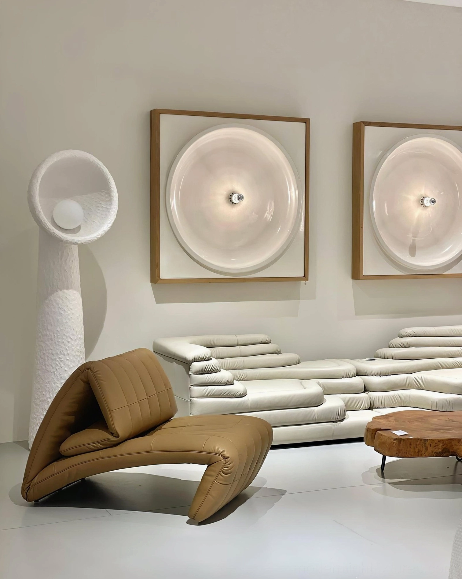Soniah floor lamp handcrafted artisanal quality subtle variations authentic craftsmanship