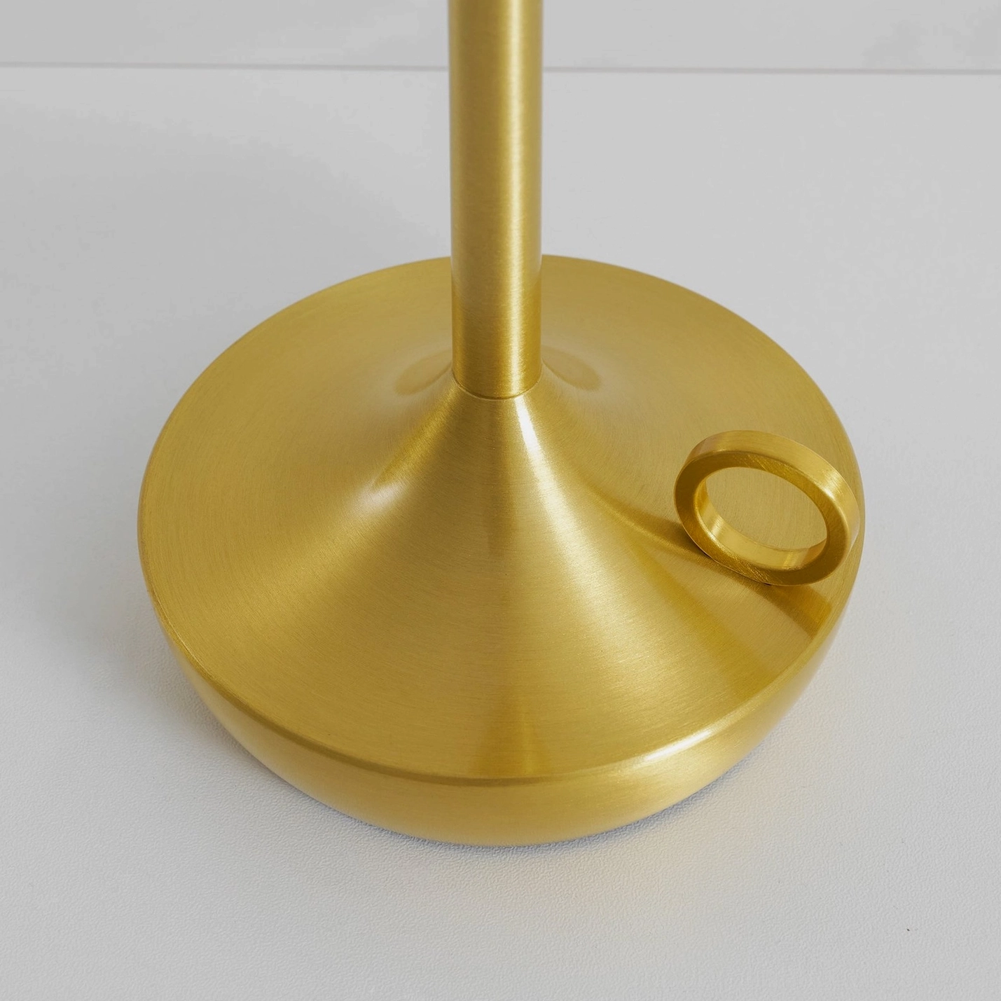 Modern LED candle table lamp transforming interior spaces with understated sophistication and elegance