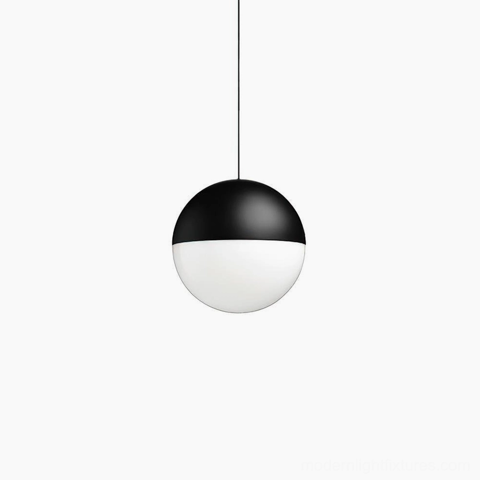 Standard black cone pendant light, diameter 25cm height 25cm, industrial minimalist metal shade with exposed cable