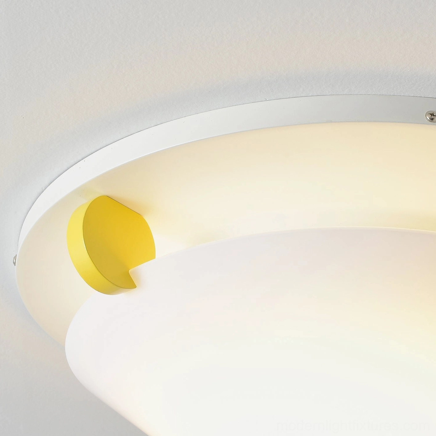 Stoja geometric ceiling lamp product photography studio professional lighting fixture showcase contemporary design