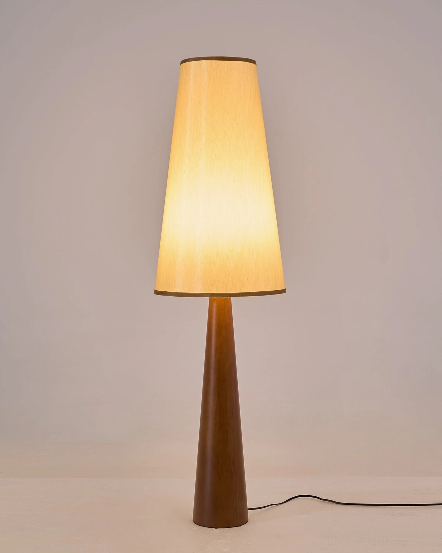 Svelte minimalist floor lamp perfect sofa side table reading companion lighting