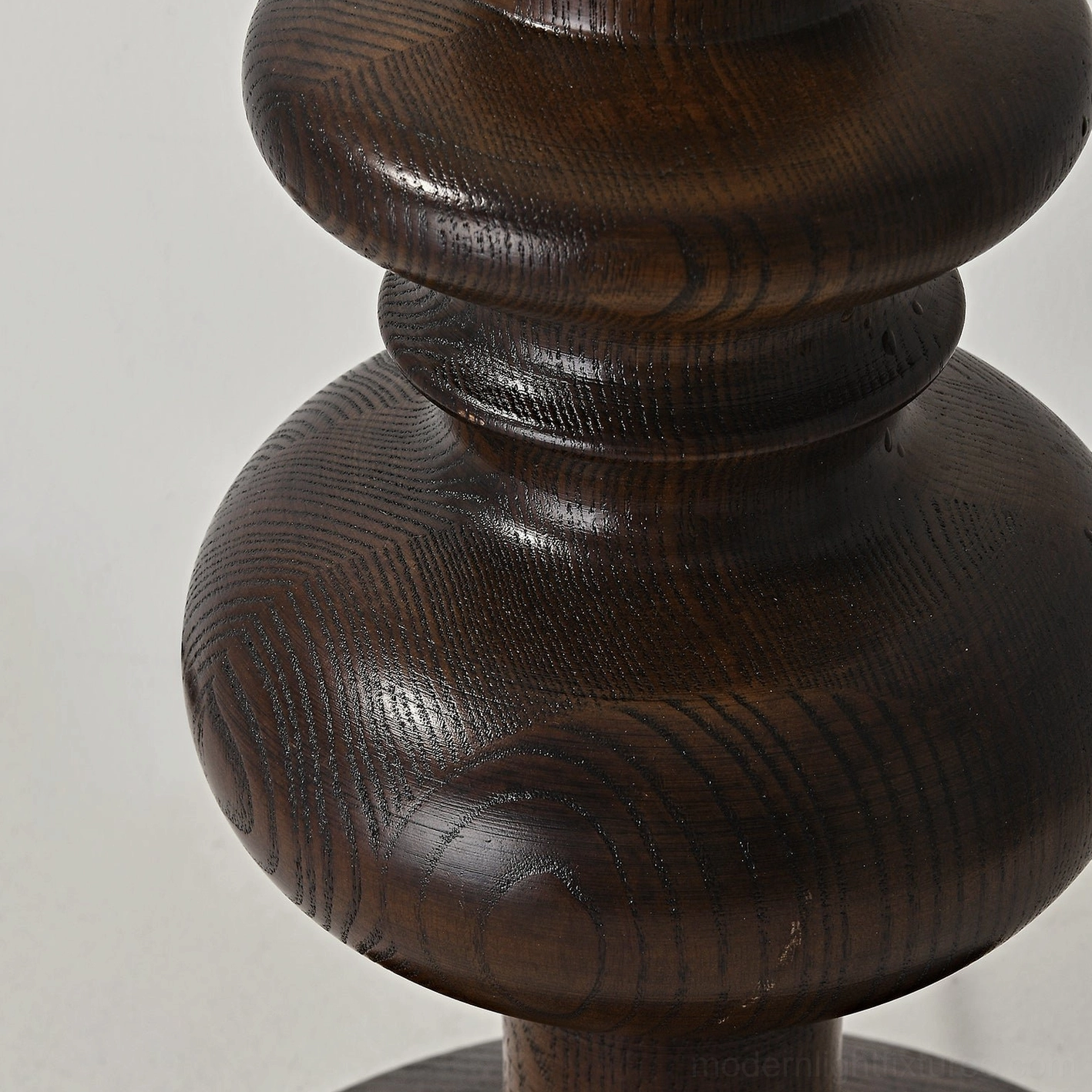 Sveta table lamp full product view - complete globe lamp with power cord and base assembly