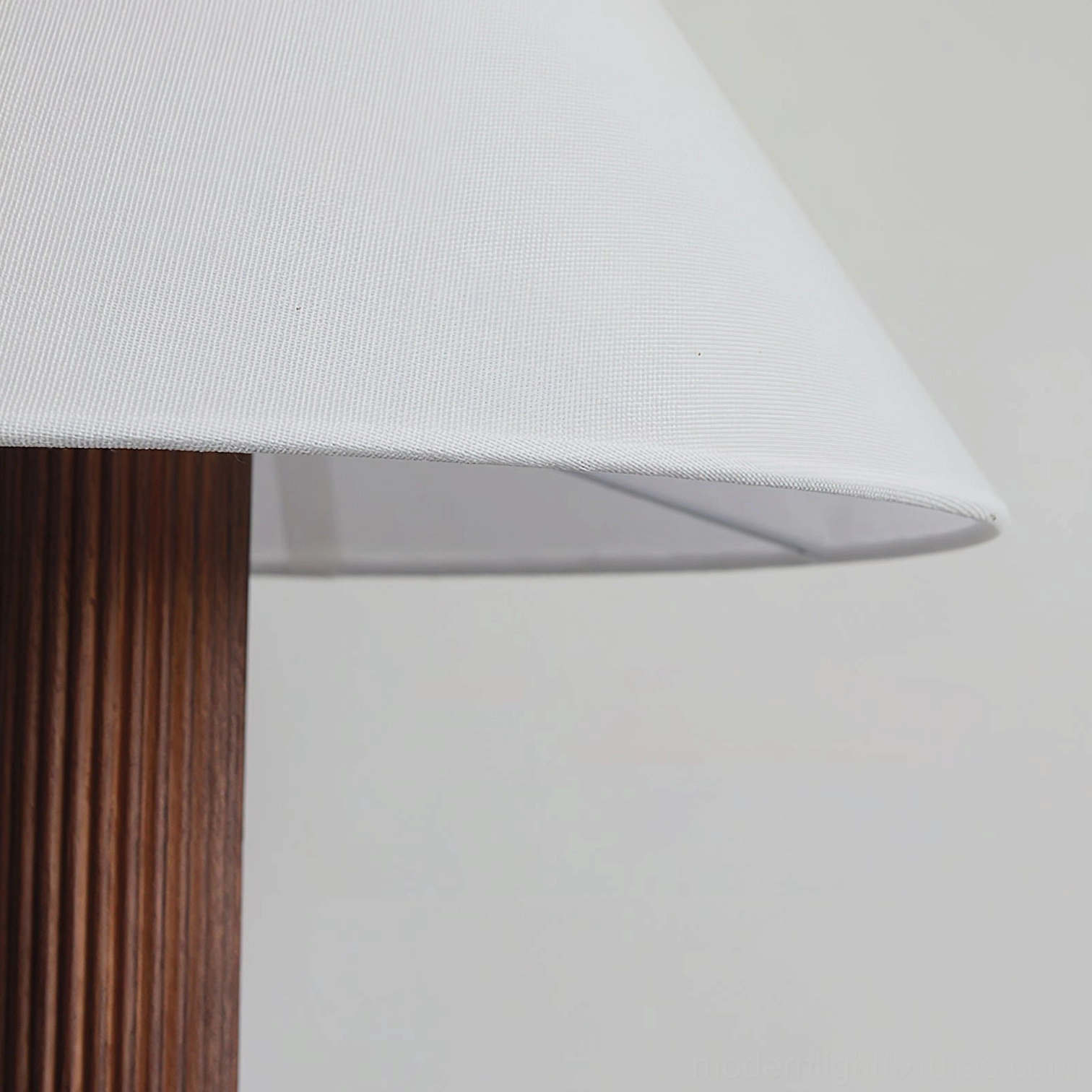 Takumi Japanese minimalist floor lamp in scandinavian modern home interior space