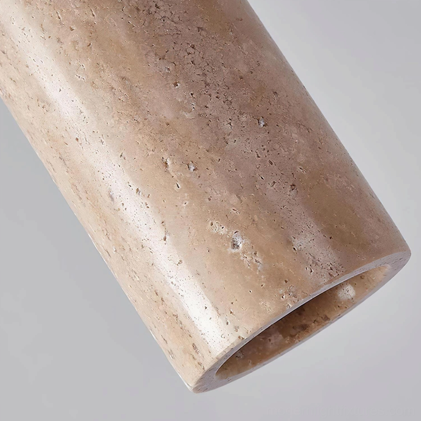 Tavolo stone pendant light fixture contemporary design architectural lighting solution