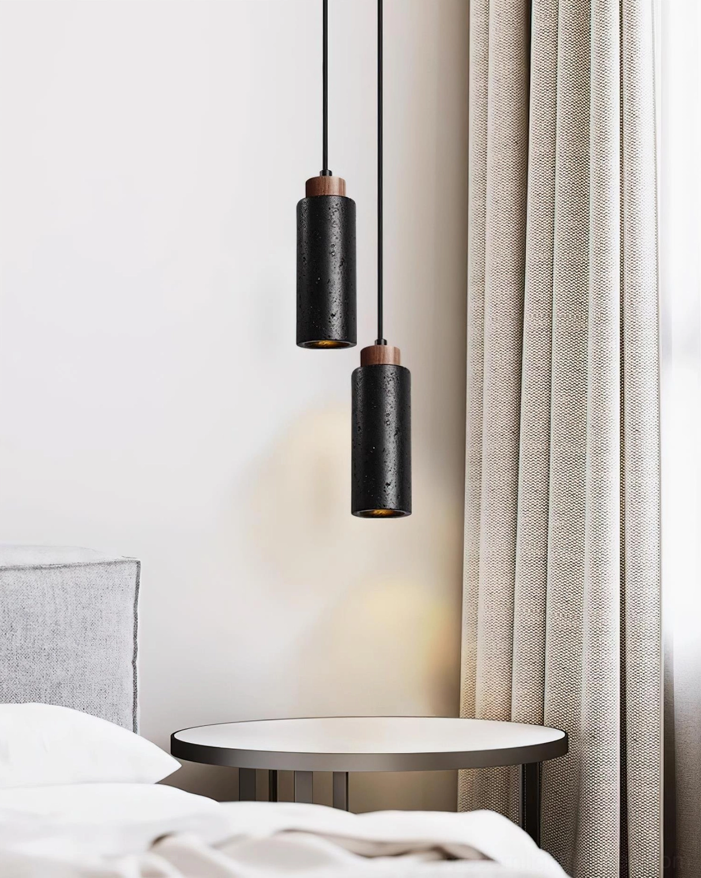 Tavolo travertine stone pendant light installation guide ceiling mounting details