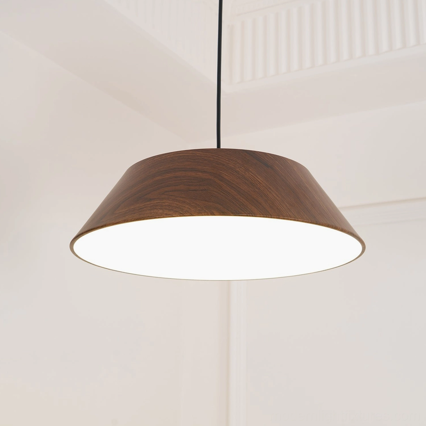 Tekio wood pendant fixture quality manufacturing durability fade-resistant printing process