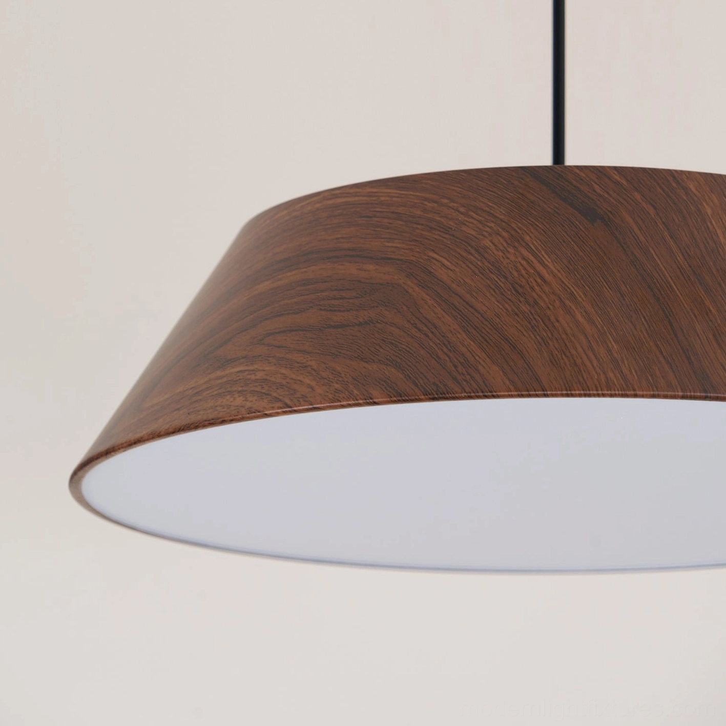 Tekio pendant light wood grain collection authentic natural material aesthetic comparison