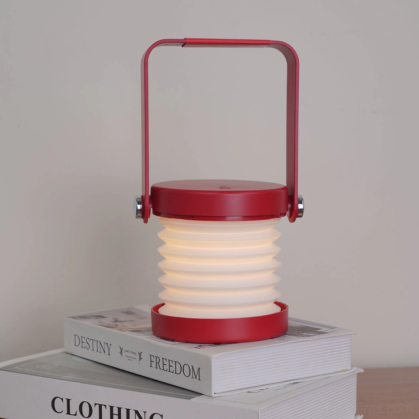 Terna Portable Table Lamp - Outdoor patio and garden ambient lighting application with warm glow
