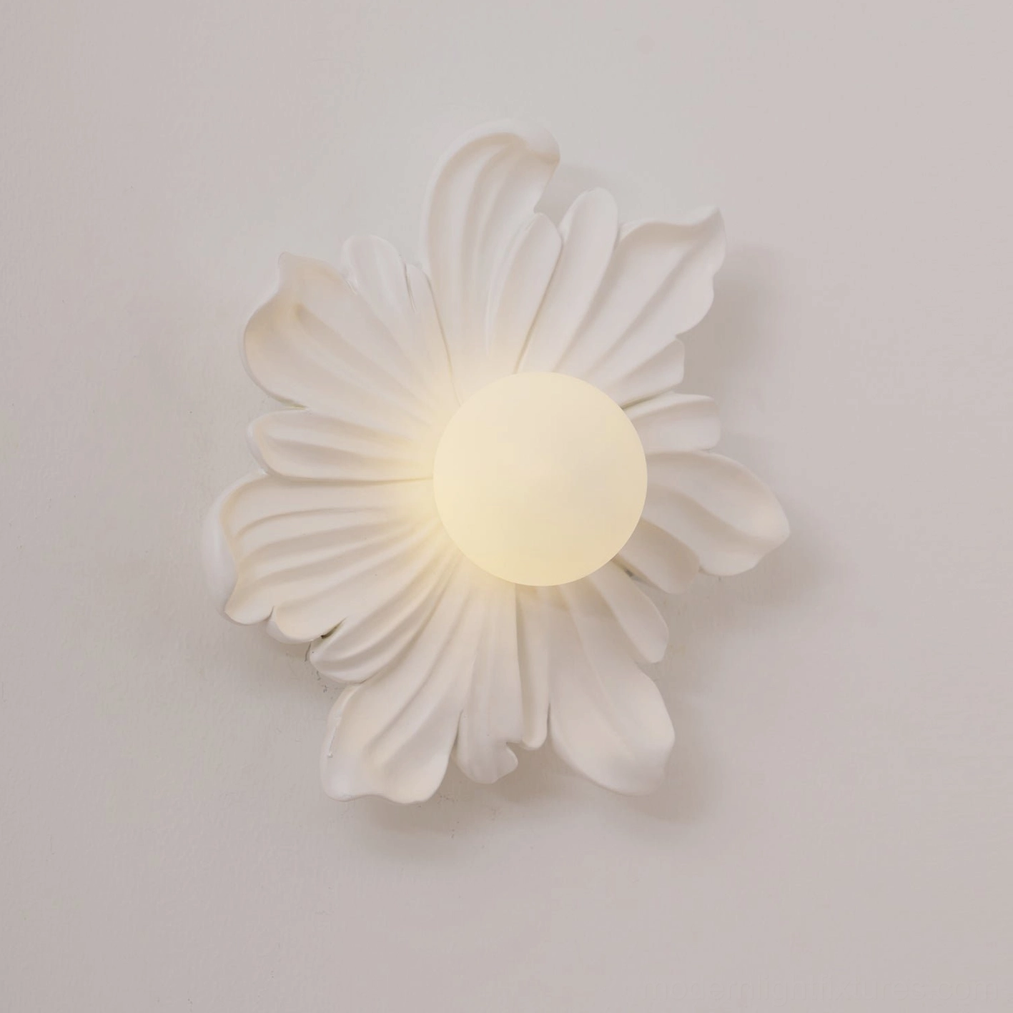 Tina flower wall lamp damp-rated certification, suitable for bathroom and covered outdoor moisture environments