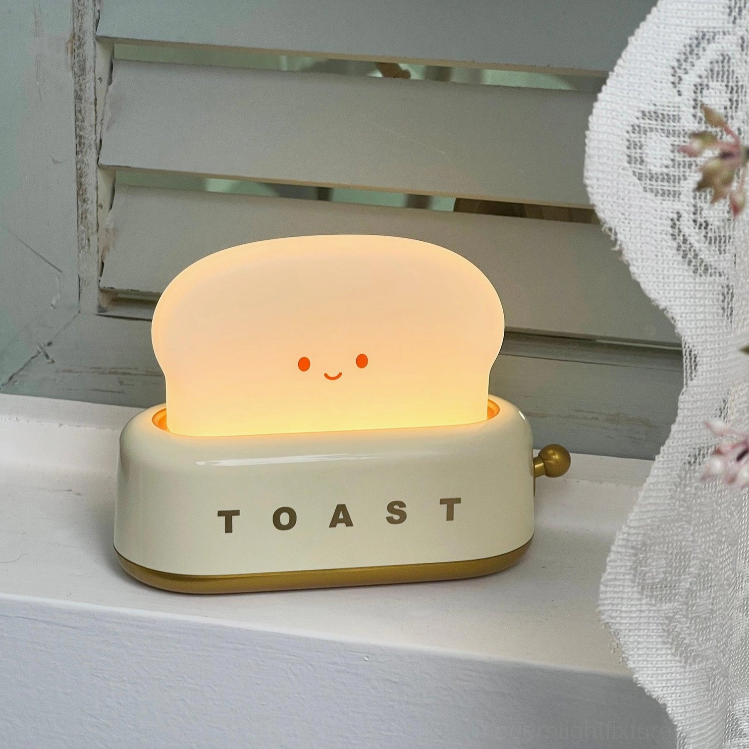 Retro toaster table lamp set of 5 multi-color collection for whole-home accent lighting
