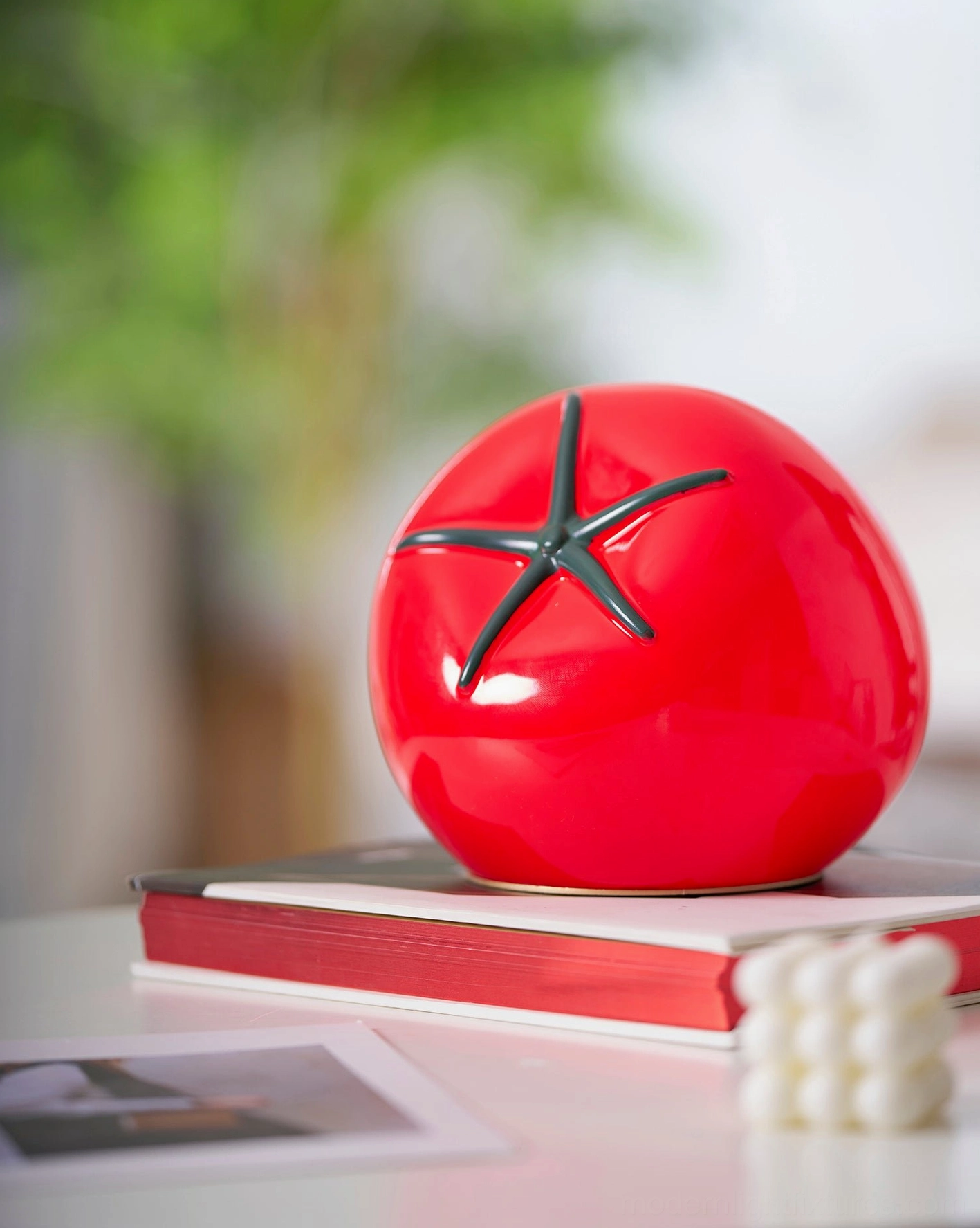 Tomato table lamp design philosophy contemporary pop art representation