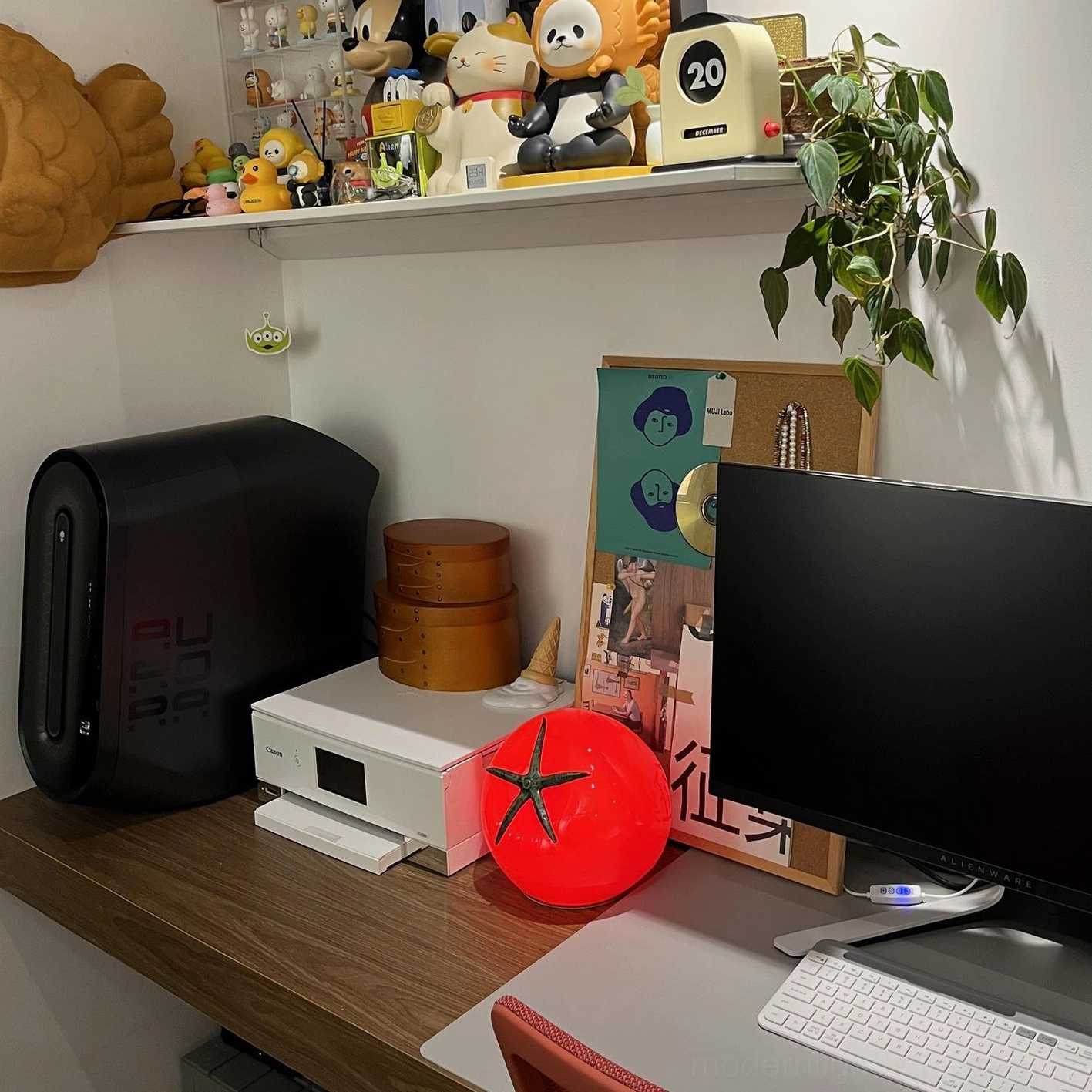 Tomato table lamp kitchen dining space culinary-inspired accent lighting decoration