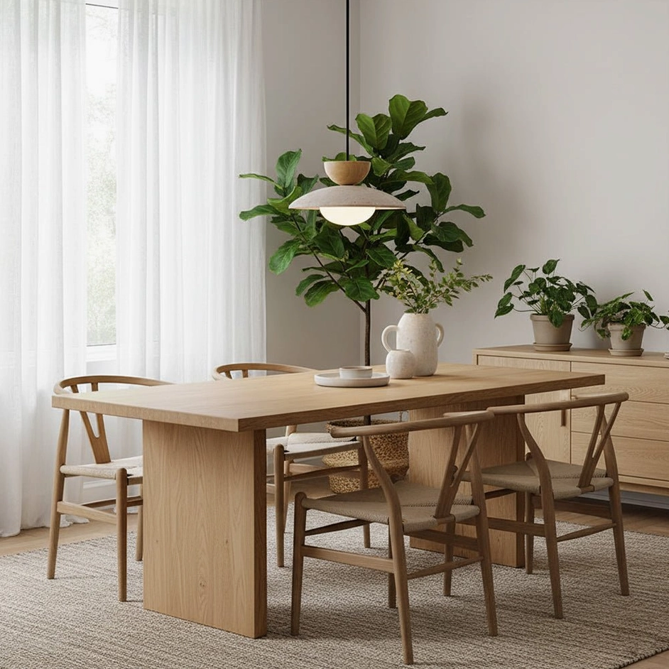 Tia travertine pendant light showing glass sphere component and internal lighting mechanism