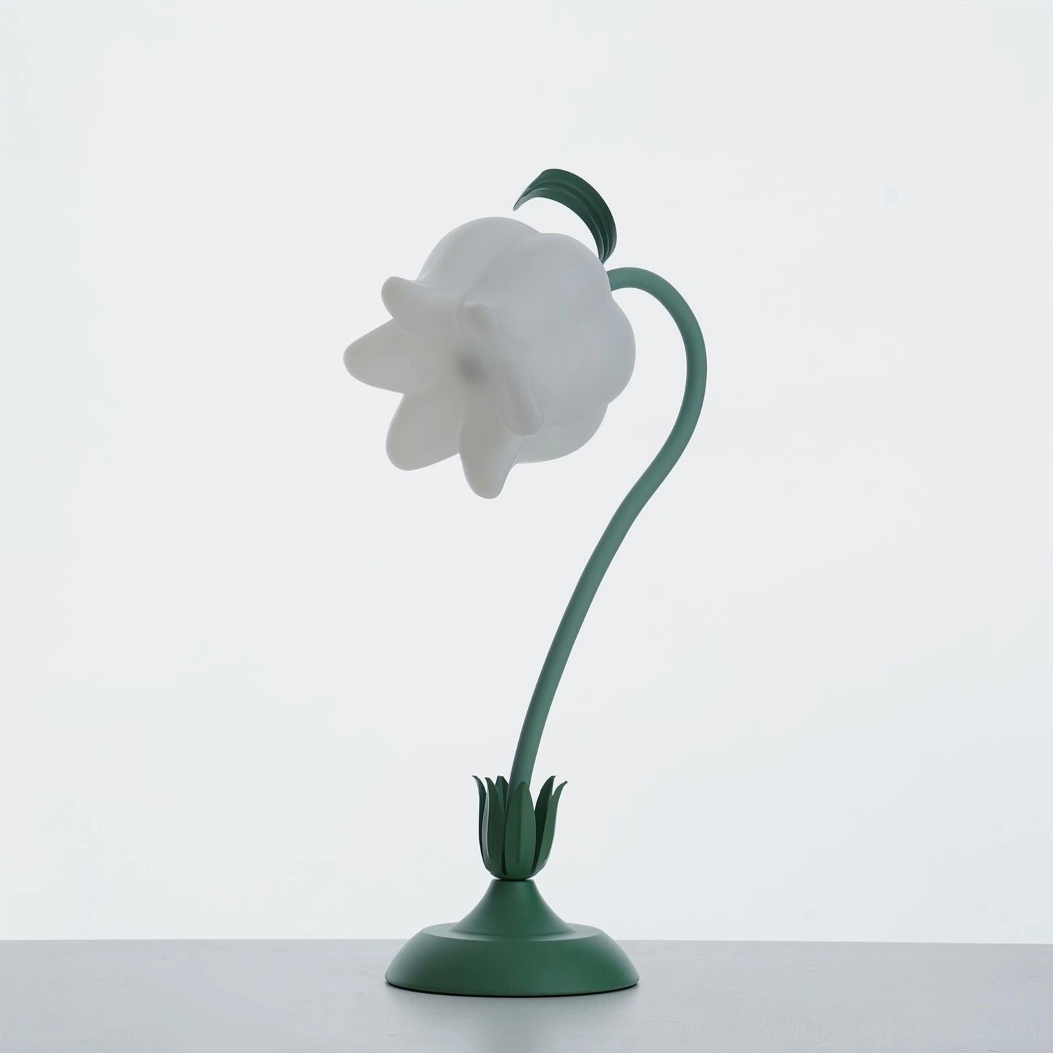 Dimmer-compatible twist tulip flower lamp for customizable ambient lighting control