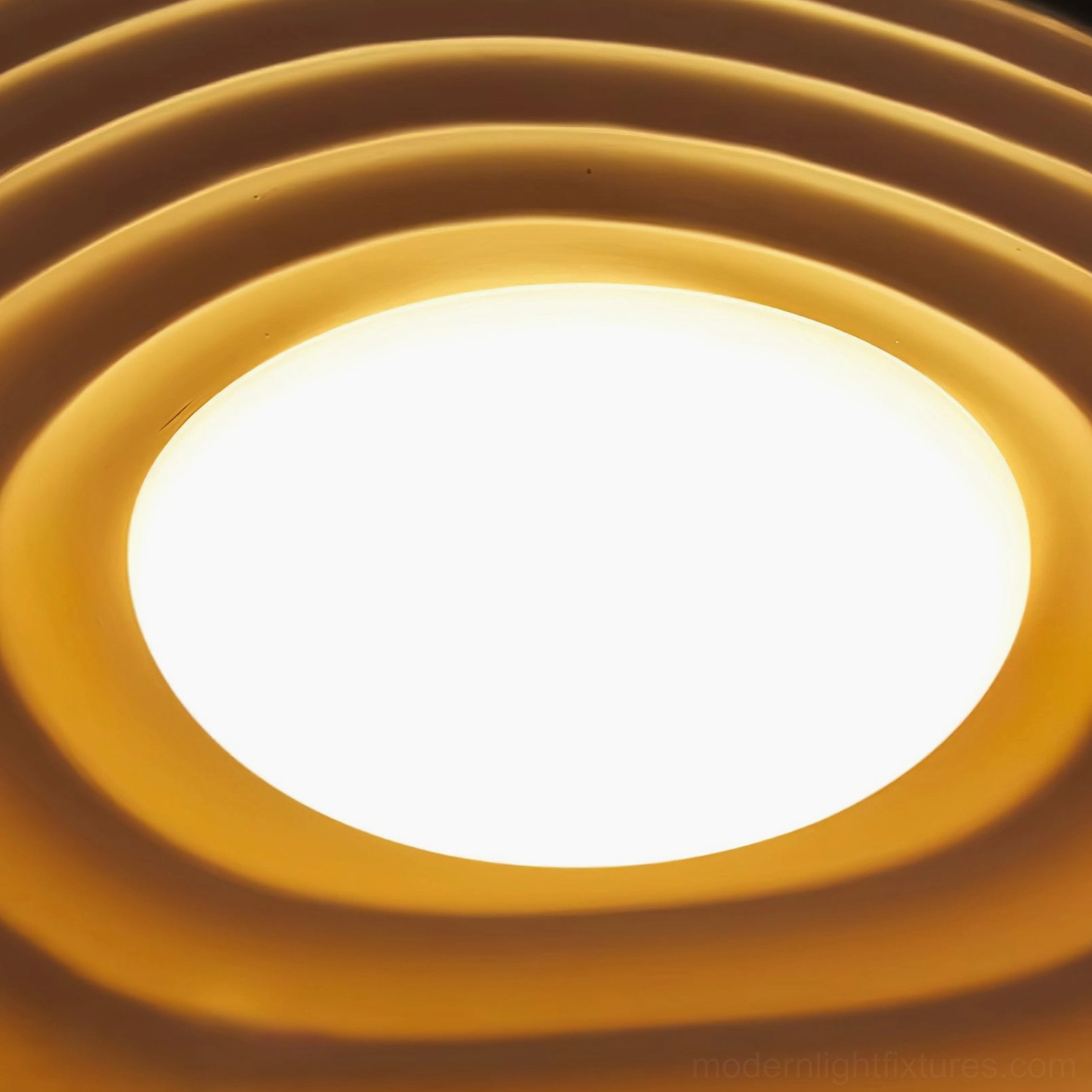 Valentina pendant light fixture showing complete assembly with suspension rod and resin shade components