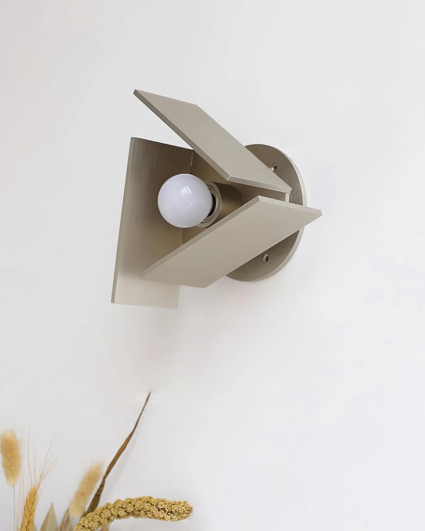 Vanta wall sconce artistic architectural shadow play and sculptural presence modern minimalist design